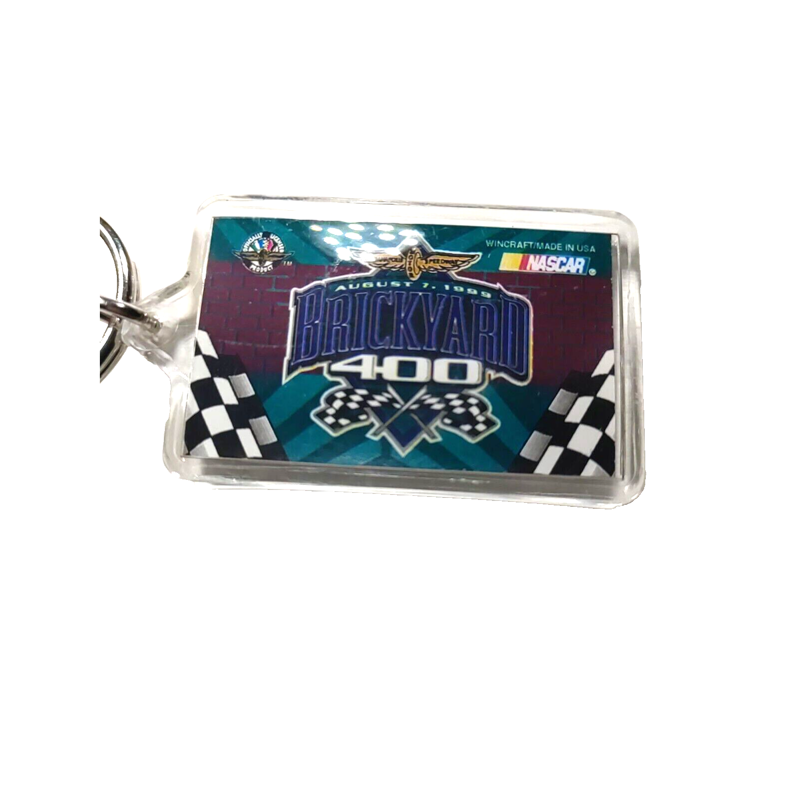 Brick Yard 400 Nascar Acrylic Keychain